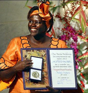 Ad Isabella Abate dell’Osservatorio Popolare Val d’Agri il Premio Donne Pace Ambiente Wangari Maathai