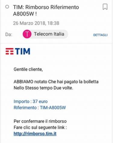 Rimborsi TIM per la bolletta pagata due volte. La Polizia Postale avverte: “E’ una truffa”