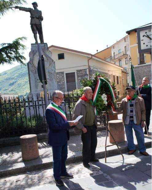 Sanza: grande commozione alla Commemorazione del 25 aprile in ricordo dei Caduti