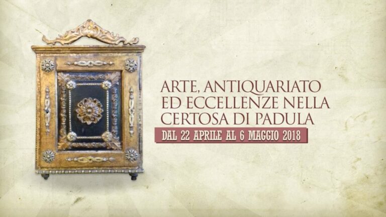 Prende il via la rassegna “Arte, antiquariato ed eccellenze nella Certosa di Padula”