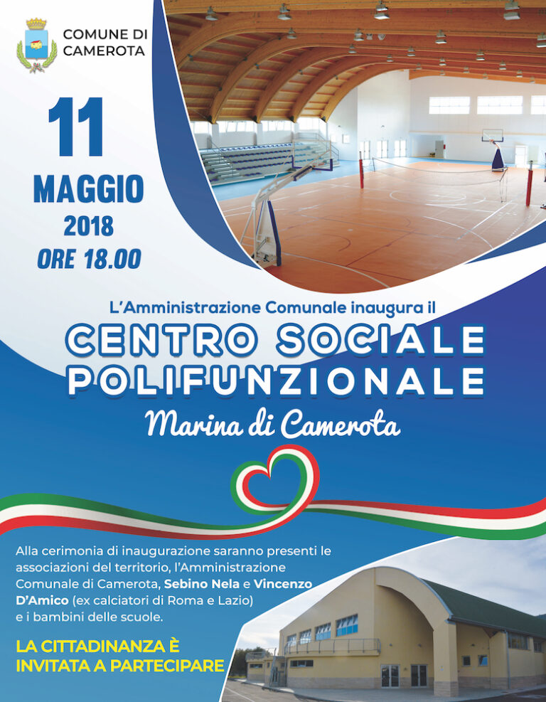 manifesto palazzetto dello sport