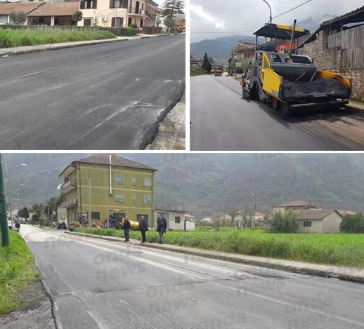 strada 39 teggiano polla lavori evidenza