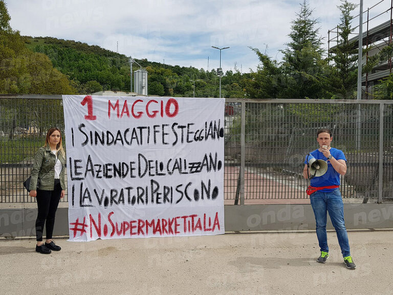 1° Maggio. A Sant’Angelo Le Fratte il Movimento Gioventù Nazionale contro le delocalizzazioni aziendali