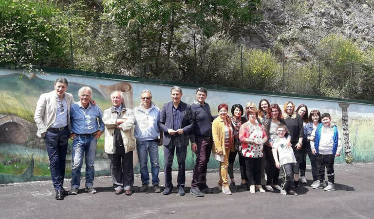 Arte e colore a Sassano. I murales di due artisti cilentani impreziosiscono il centro storico