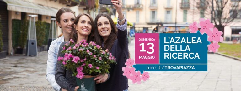 Il 13 maggio nelle piazze del Vallo di Diano torna l’Azalea della Ricerca dell’AIRC