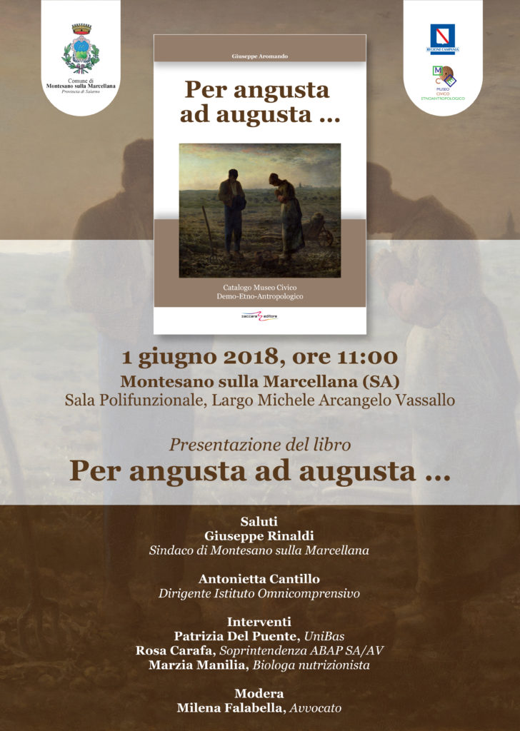 Montesano: domani presentazione del catalogo del Museo Civico “Per angusta ad augusta”