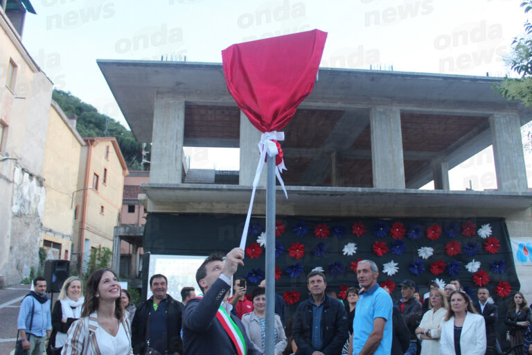 18° anniversario dell’Avis di Vietri di Potenza. Cerimonia di intitolazione della Piazzetta del Donatore