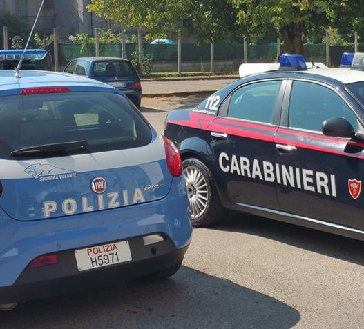 polizia carabinieri evidenza