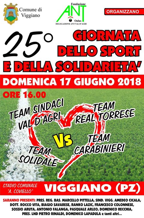 viggiano giornata sport e solidarietà