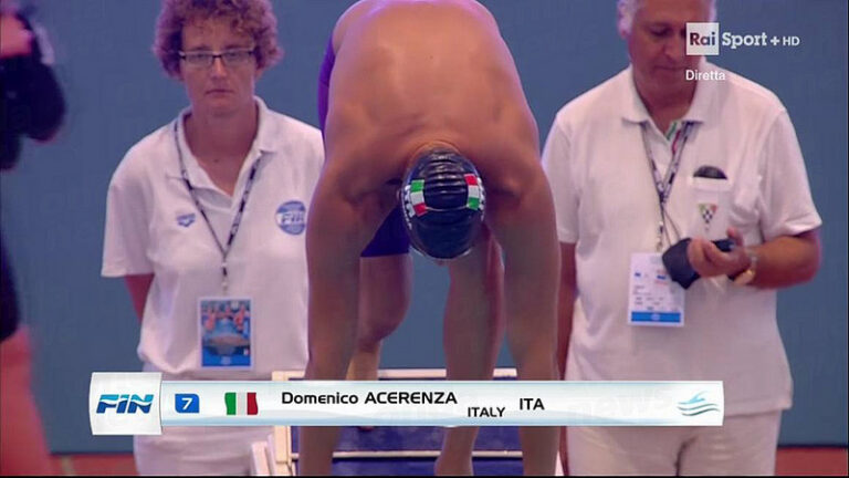 Strepitoso Acerenza agli Internazionali di Nuoto a Roma. Tripletta per il nuotatore di Sasso di Castalda