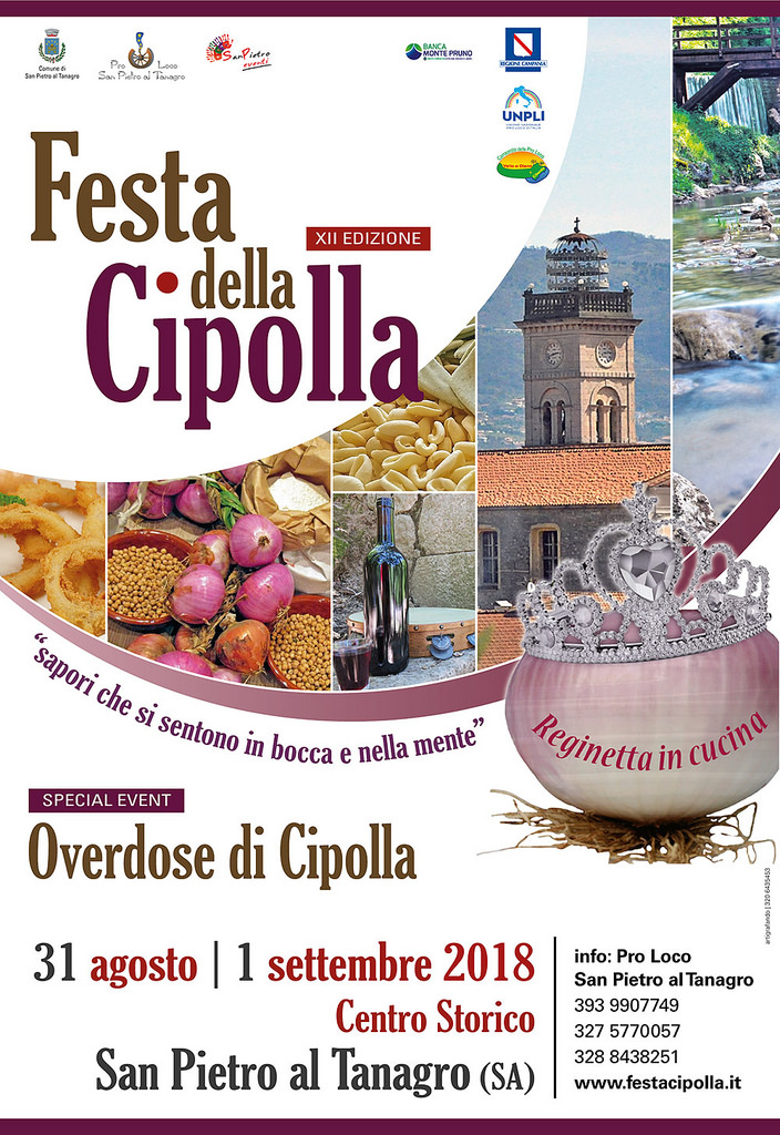 San Pietro al Tanagro: tutto pronto per la XII edizione della “Festa della Cipolla”