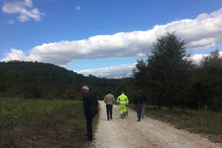 Frana di Auletta e percorsi alternativi. Il sindaco Pessolano riceve l’Anas per un sopralluogo