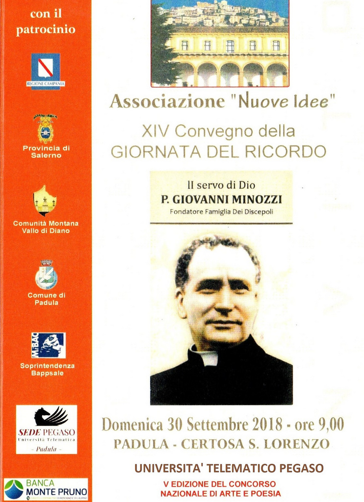 Padula: il 30 settembre il convegno “La Giornata del Ricordo” dedicato agli orfani della Certosa