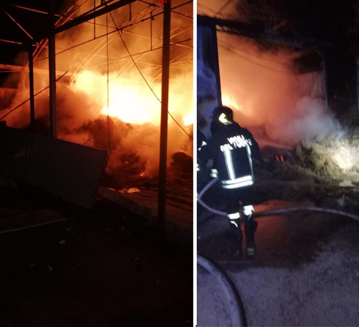 evidenza incendio agropoli