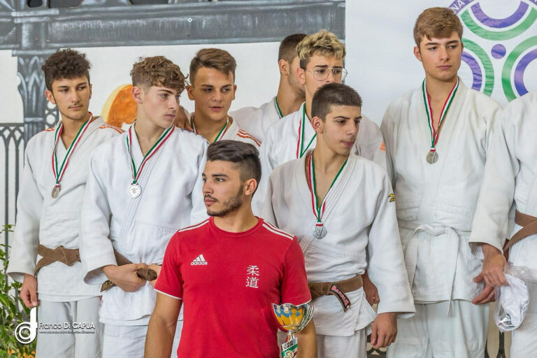 Gli atleti di Judo della New Kodokan di San Pietro al Tanagro Vice Campioni d’Italia a Follonica