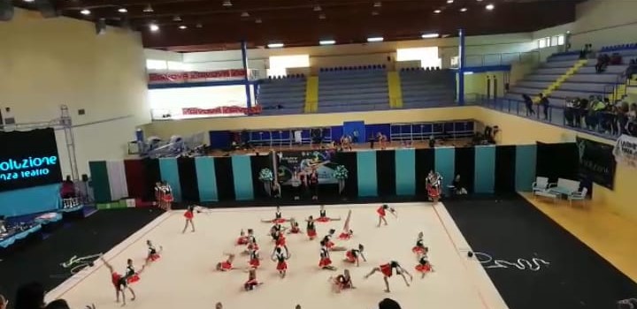 Le atlete della Kodokan a Nocera Inferiore per il Campionato di serie C di Ginnastica ritmica