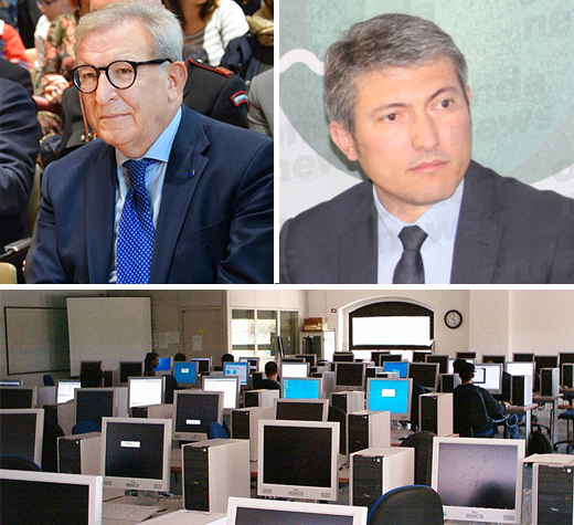 evidenza computer pellegrino e albanese