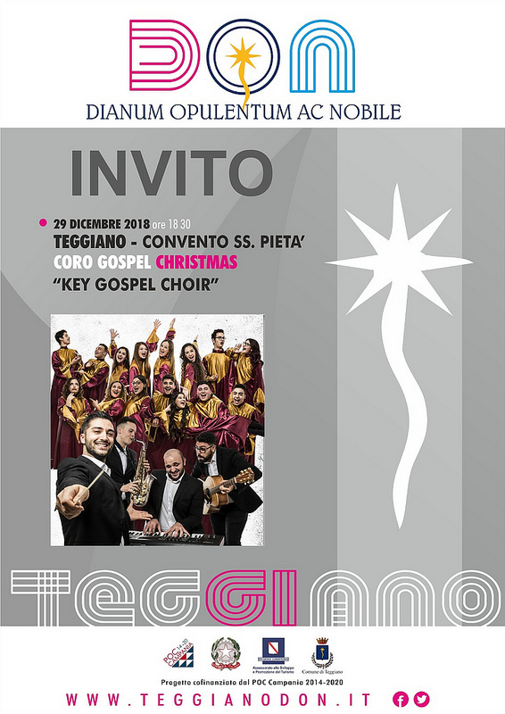 Musica, arte e cultura al progetto “D.O.N.” di Teggiano. Domani concerto del “Key Gospel Choir”