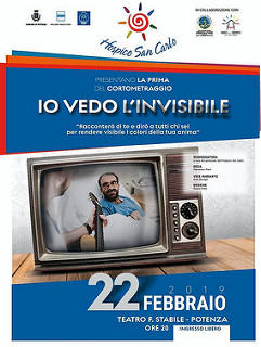 Un cortometraggio sull’Hospice di Potenza. Stasera la presentazione di “Io vedo l’invisibile…”