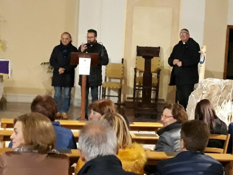 La Fondazione Luigi Curto nella chiesa della SS. Trinità a Sala Consilina per l’evento Letto a domicilio