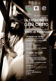 Tutto pronto a Vietri di Potenza per la 43^ edizione della manifestazione “La Pasqua del Signore”