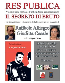 Teggiano: il 13 aprile un viaggio nella storia della Roma antica con lo scrittore Raffaele Alliegro