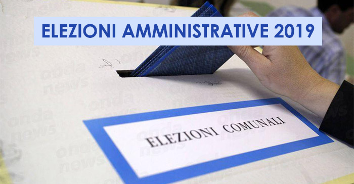 elezioni amministrative 2019