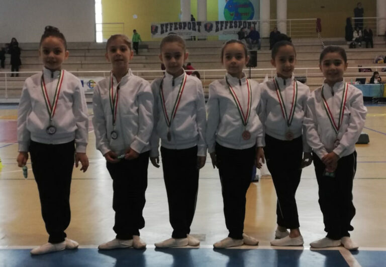 Strepitoso successo e fascia d’oro a Caserta per le piccole allieve della Kodokan Ginnastica