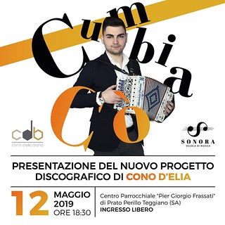 Teggiano: il 12 maggio evento di presentazione del lavoro discografico “Cumbia Cò” di Cono D’Elia