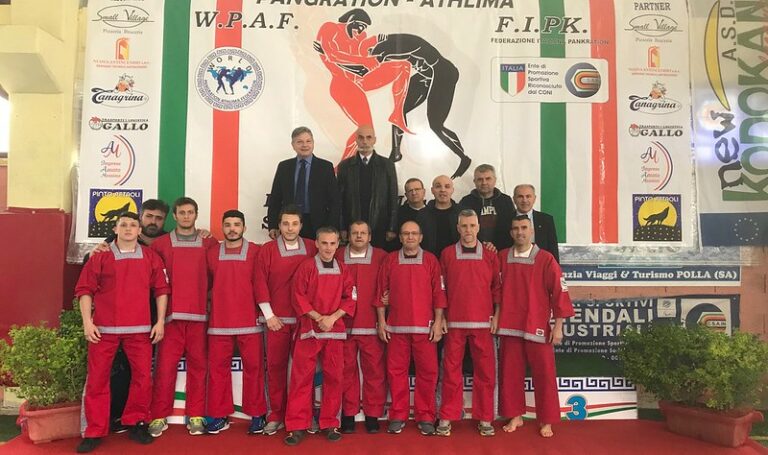 La New Kodokan di San Pietro al Tanagro conquista il Campionato Nazionale Assoluto 2019 di Pangration