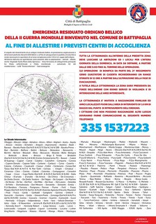 Emergenza ordigno bellico Battipaglia. Da definire data della bonifica, pronte le misure per lo sgombero