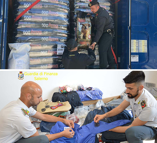 sequestro-crocchette-cani-porto-salerno-abbigliamento-baronissi-ev