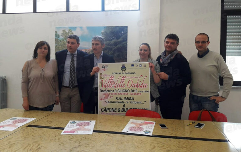 Sassano: il 9 giugno il gran finale della XXI edizione della “Valle delle Orchidee”