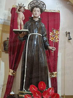 La statua del ‘600 di Sant’Antonio da Padova fa ritorno a Montesano dopo il restauro