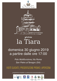 San Pietro al Tanagro: domani la II edizione del Premio “La Tiara” ideato dalla Pro Loco