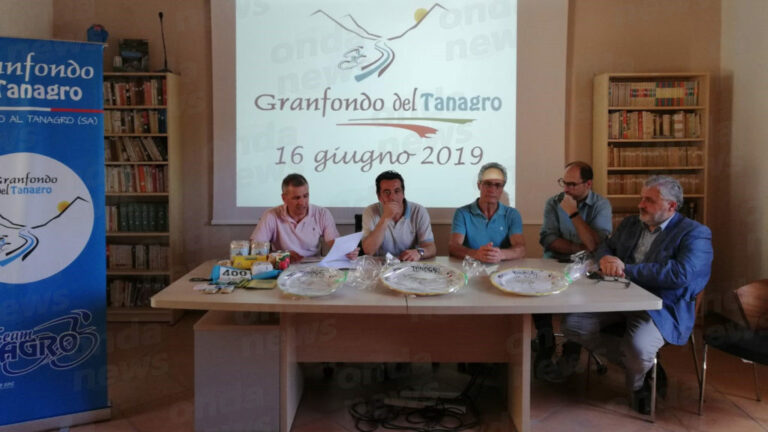 Presentata a San Pietro al Tanagro la VI edizione della gara ciclistica “Granfondo del Tanagro”