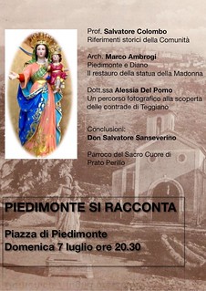 Teggiano: domani l’iniziativa “Piedimonte si racconta”