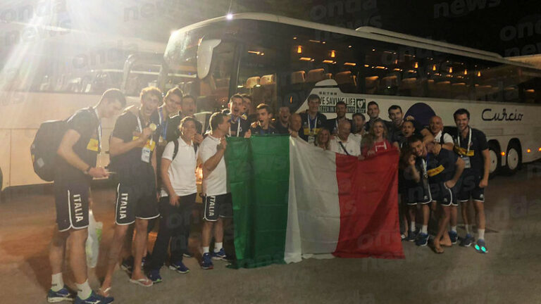 Le Autolinee Curcio di Polla accompagnano il volley maschile italiano alla vittoria delle Universiadi