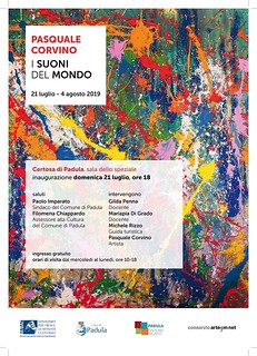 Padula: domani inaugurazione della mostra “I suoni del mondo” a cura di Pasquale Corvino