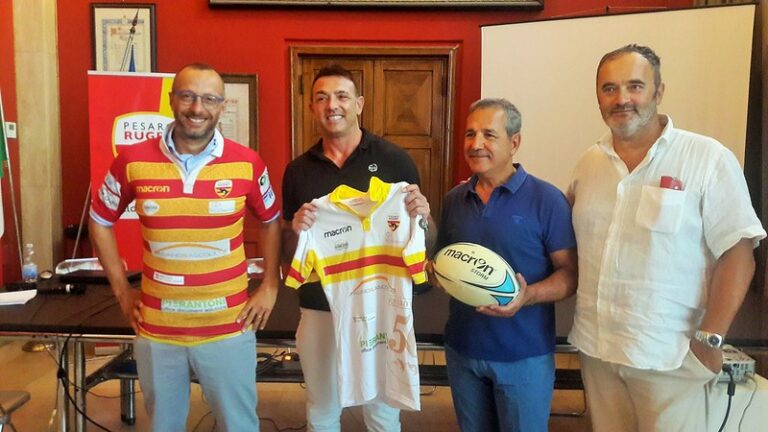 La Pagano&Ascolillo di San Pietro al Tanagro per il quarto anno è main sponsor della Pesaro Rugby