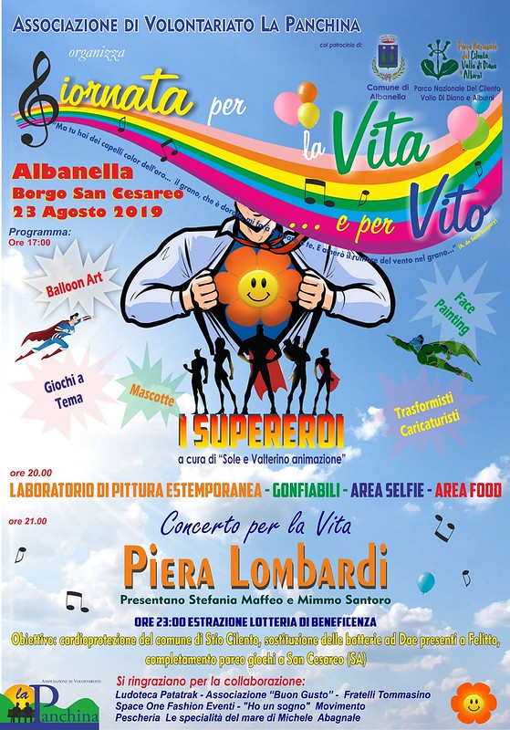 Giornata per la vita e per Vito. Ritorna domani ad Albanella l’evento dedicato alla cardioprotezione