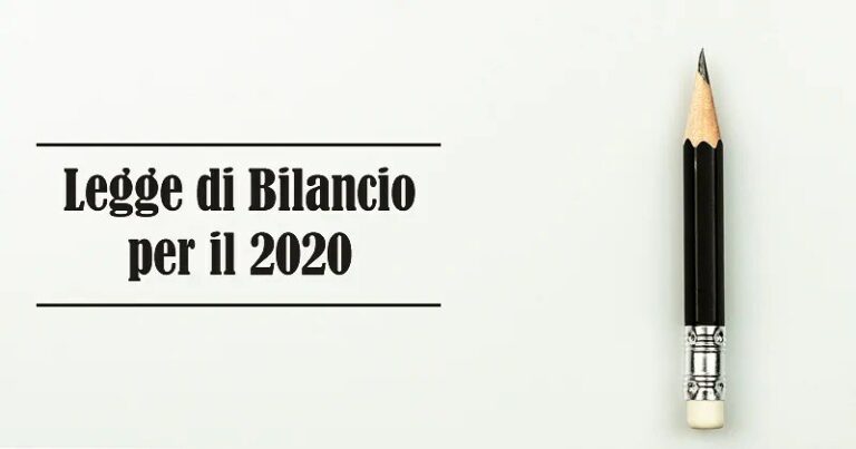 Manovra 2020: pensioni, flat tax, regime forfettario e famiglie – a cura dello Studio Viglione Libretti