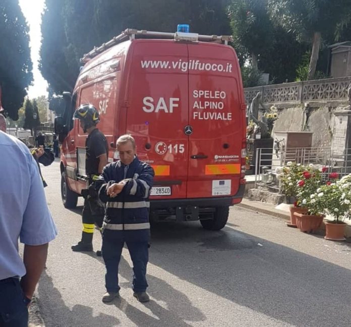 incidente cimitero salerno ottobre 2019