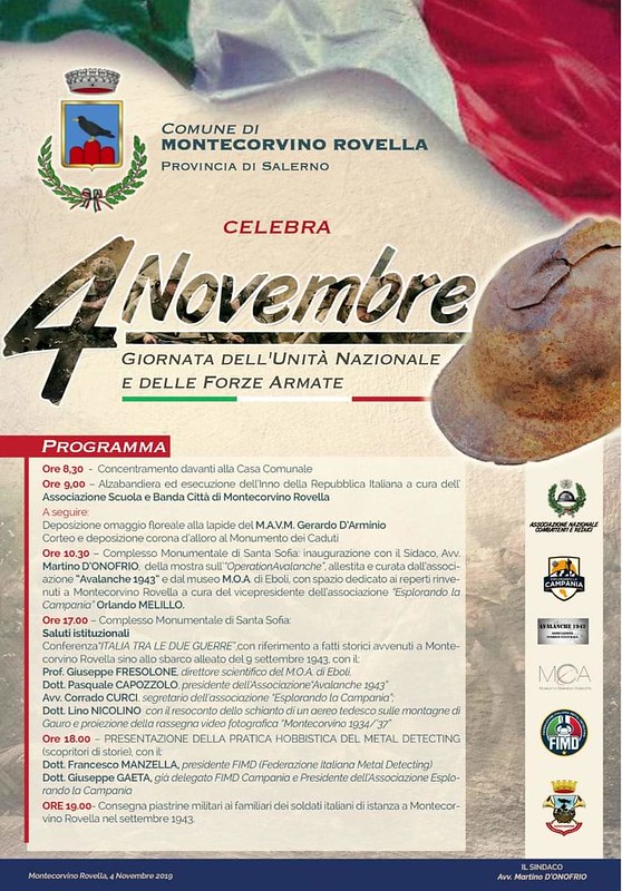 Il 4 novembre a Montecorvino Rovella una mostra con divise e armi della Seconda Guerra Mondiale