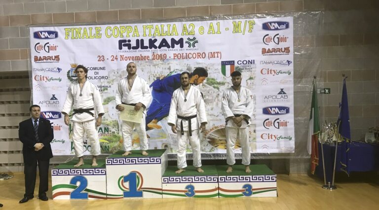 Judo. La New Kodokan di San Pietro al Tanagro conquista la finale di Coppa Italia Individuale a Policoro