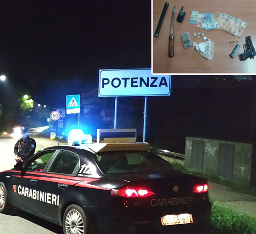 cc potenza- evidenza