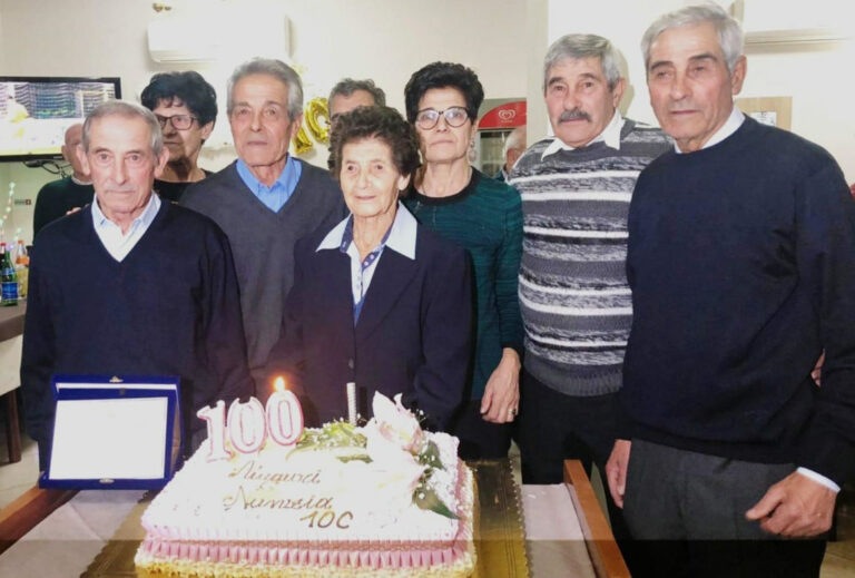 Brienza ha la sua nuova centenaria. Compie 100 anni la signora Annunziata Giallorenzo