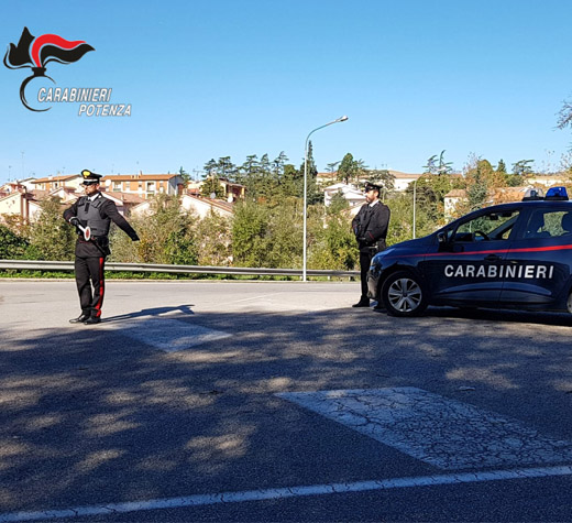 carabinieri potenza evidenza