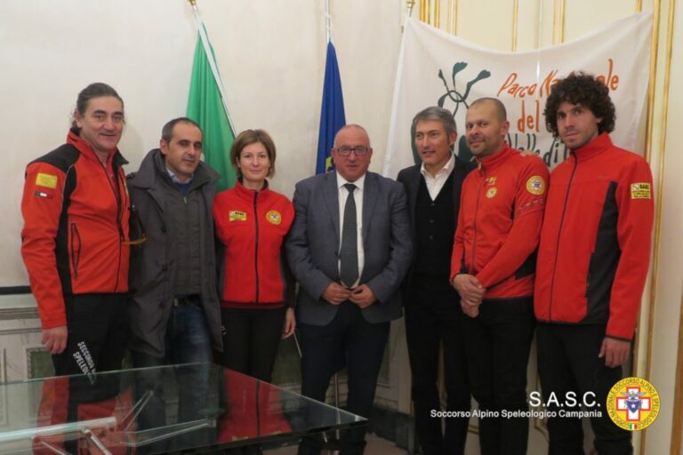 Più sicurezza nel Parco Nazionale. La convenzione con il Soccorso Alpino e Speleologico della Campania