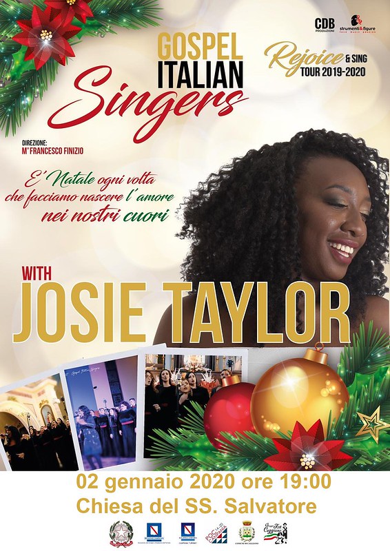 Domani a Caggiano il concerto “Gospel Italian Singers” con Josie Taylor